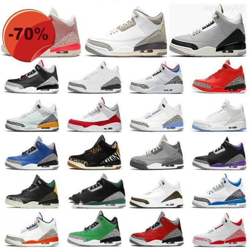 

3 Jumpman Men 3s Women Basketball Shoes Fur Shady Muslin Oreo White Cement Black Cat Cardinal Red Racer True Blue Varsity Royal Neapolitan Sport Sneakers Trainers, 32#