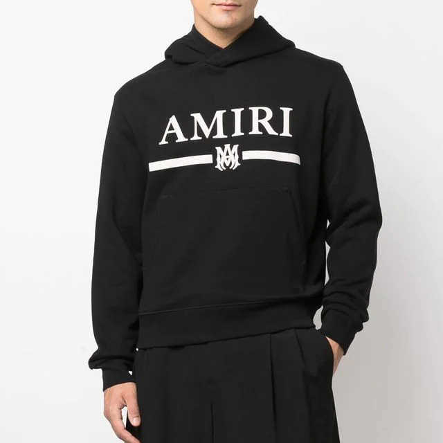 

Designer Clothing Sweatshirts Hoodies Amiiri Horizontal Letter Printed Hoodie with Plush Thickened Oversized Trendy Brand Pullover Jacket High Street Trendy, Shipping fee
