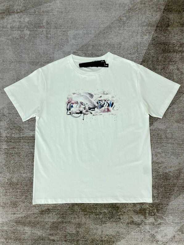 

Designer Fashion Clothing Tees Tshirt Amiiri Summer Versatile Loose Short Sleeve Top Casual Couple Style Letter Tianma Printed T-shirt Luxury Streetwear for sale, Paragraph 1