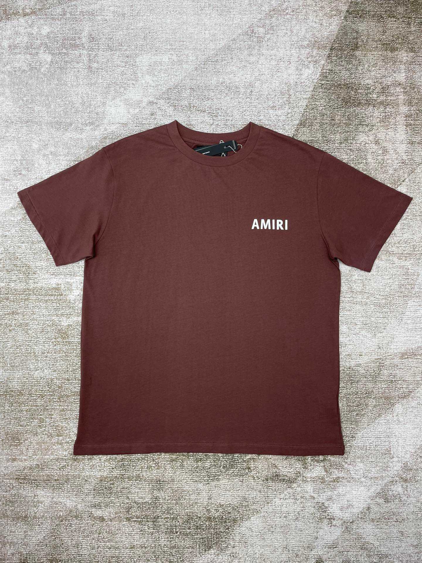 

Designer Fashion Clothing Tees Tshirt Amiiri Summer Short Sleeve Top Casual Cotton Versatile Loose Round Neck Solid Letter Print T-shirt Luxury Casual Tops, Paragraph 1