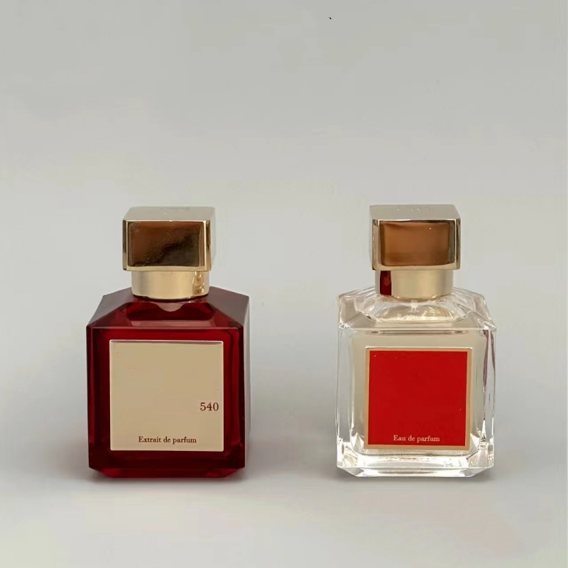 

High Quality Baccarat Perfume 70ml Maison Bacarat Rouge Extrait Eau De Parfum Paris Fragrance Man Woman Cologne Spray Long Lasting Smell 540 Brand