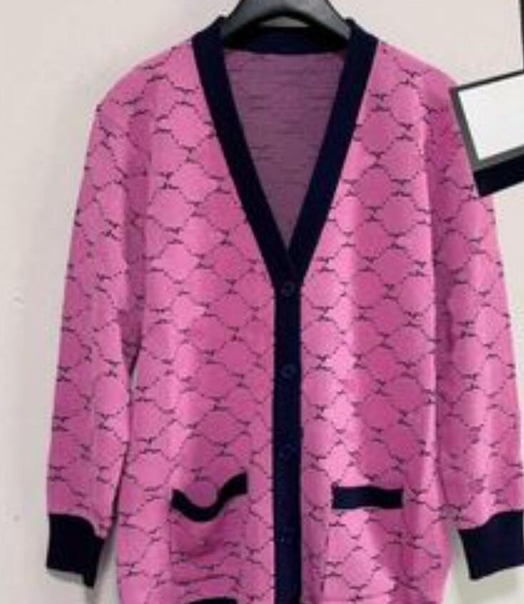 

2023GG Women Sweater Cardigan Fashion Sweaters Pullovers Luxury Brand Casual Oversized Knitwear Muje Coat, 02