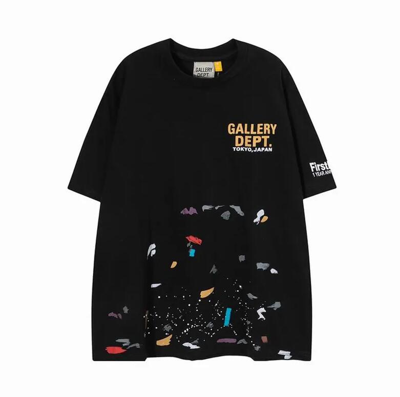 

Men' T-shirts Designer Galleryes t Shirt Angel Brand Net Red Retro Galerys Hoodie Depts Men and Women Short-sleeved Galilee PrintedNKYP, Q1111