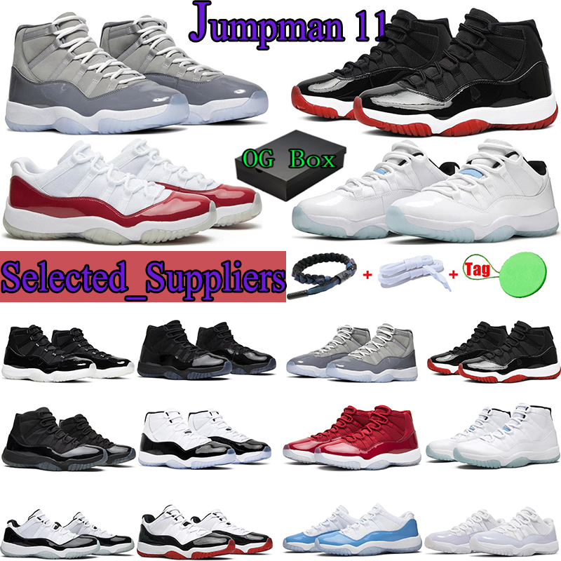 

Box With Mens 2023 Womens 11 Basketball Shoes With Box Cement Grey Cherry Sneakers Jumpman 11s sports bred bright citrus high gamma blue black concord suitable tra, #1 midnight navy