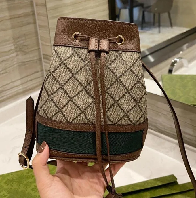

2023 Luxurys Mini Bucket Bags Lady Handbags Designer Fashion Shoulder Crossbody Bag Totes Genuine Leather Purse Classic Letter Women Wallet, Customize