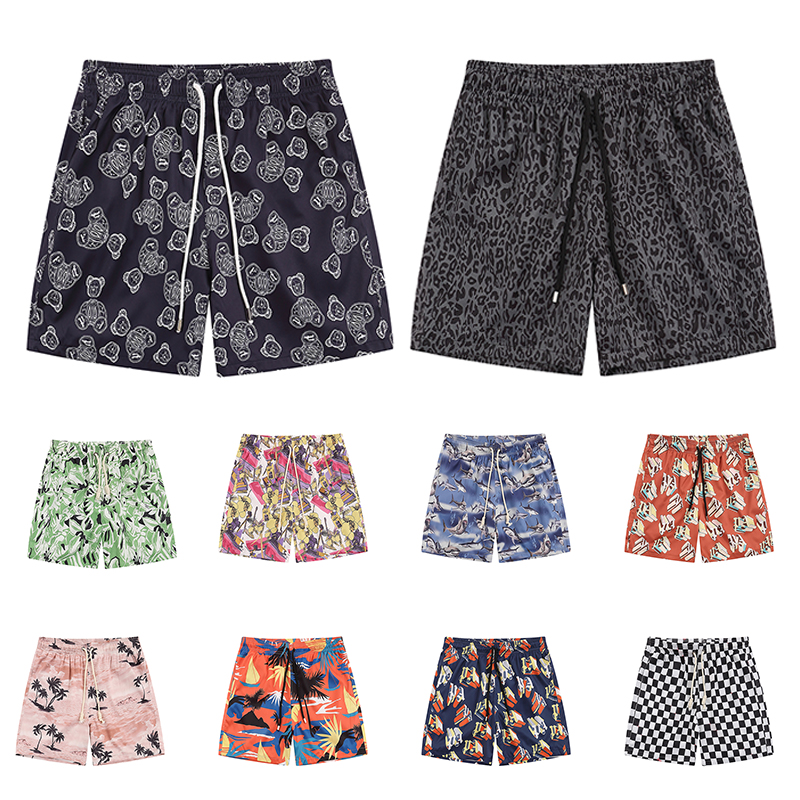 

mens shark shorts designer womens shorts bear printed casual summer street hip hop shorts