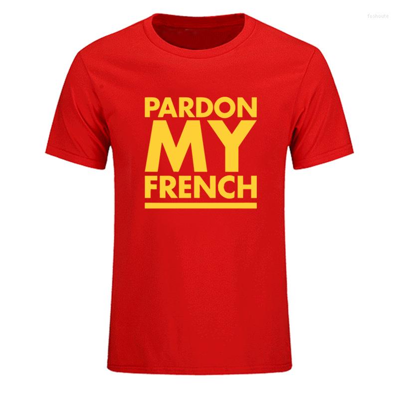 

Men's T Shirts Summer DJ Snake Man T-Shirt Skate Funny Rapper Hip Pardon My French Men Pattern Streetwear