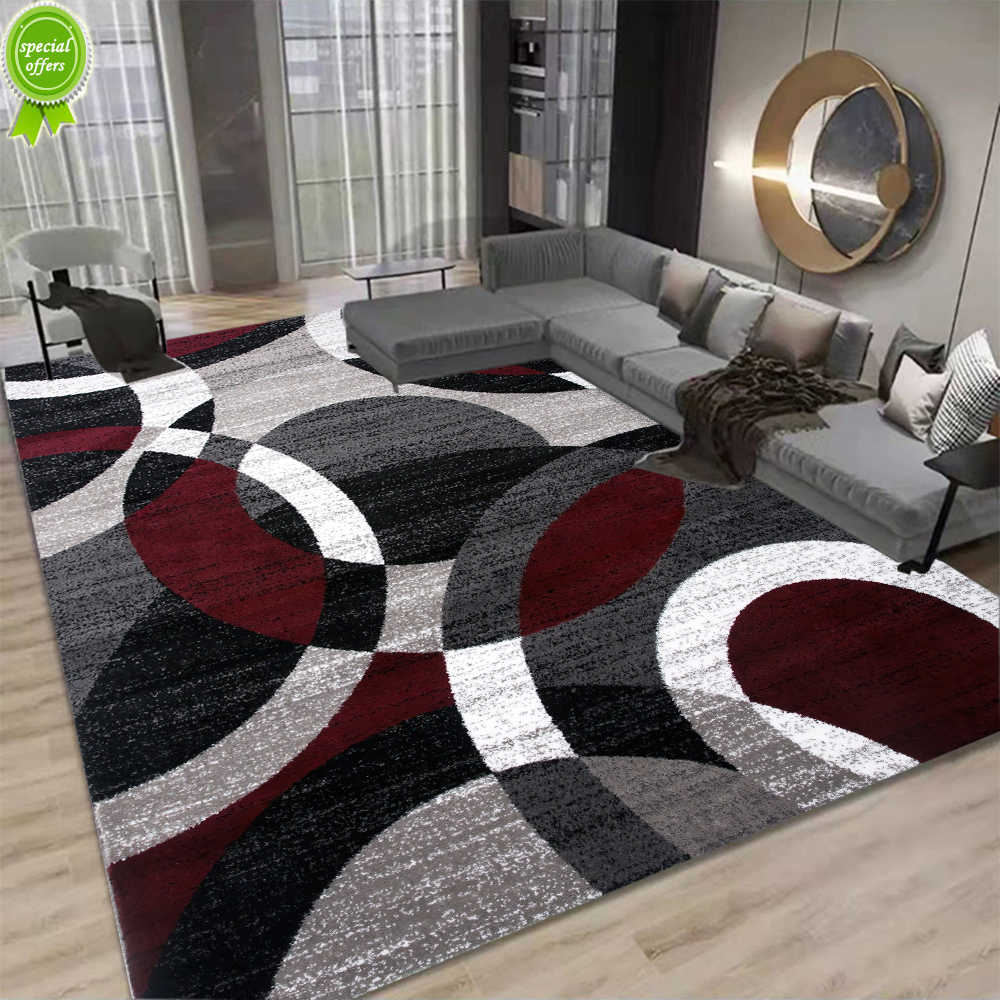 

New Nordic Geometric Carpet for Living Room Modern Luxury Decor Sofa Table Large Area Rugs Bathroom Mat Alfombra Para Cocina Tapis, 06