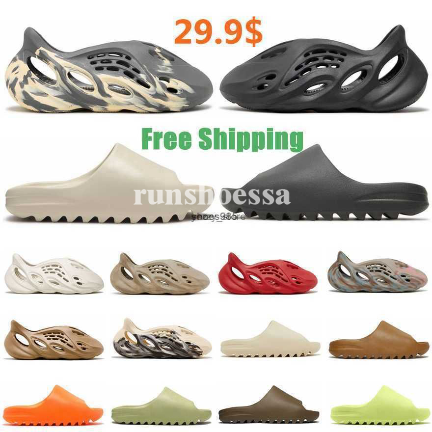 

yeezys Designer Sandals Mens Runner yeezys Slides Onyx Bone yeezies Resin Desert Sand Slippers yezzy Mist Ararat yeezzys shoes Slipper yeezzy slide Summer Beach, #1