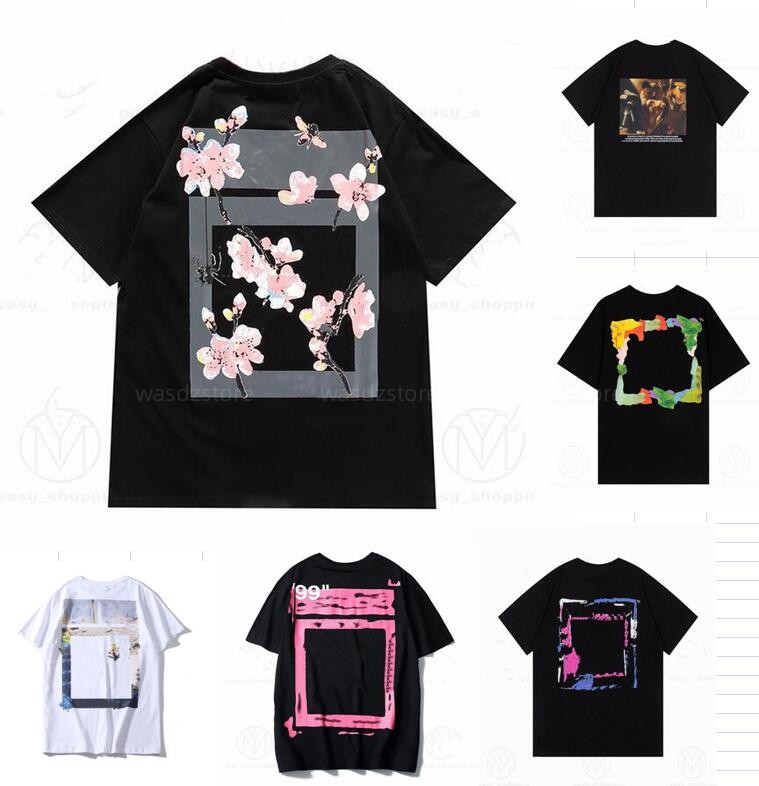 

Fashion White Black t Shirt Brand Designer Cotton Short Sleeves Couples of Luxury Mens Tops T-shirt Casual Summer Tee Women Tshirts Arrow x Printing Tees, Cu1