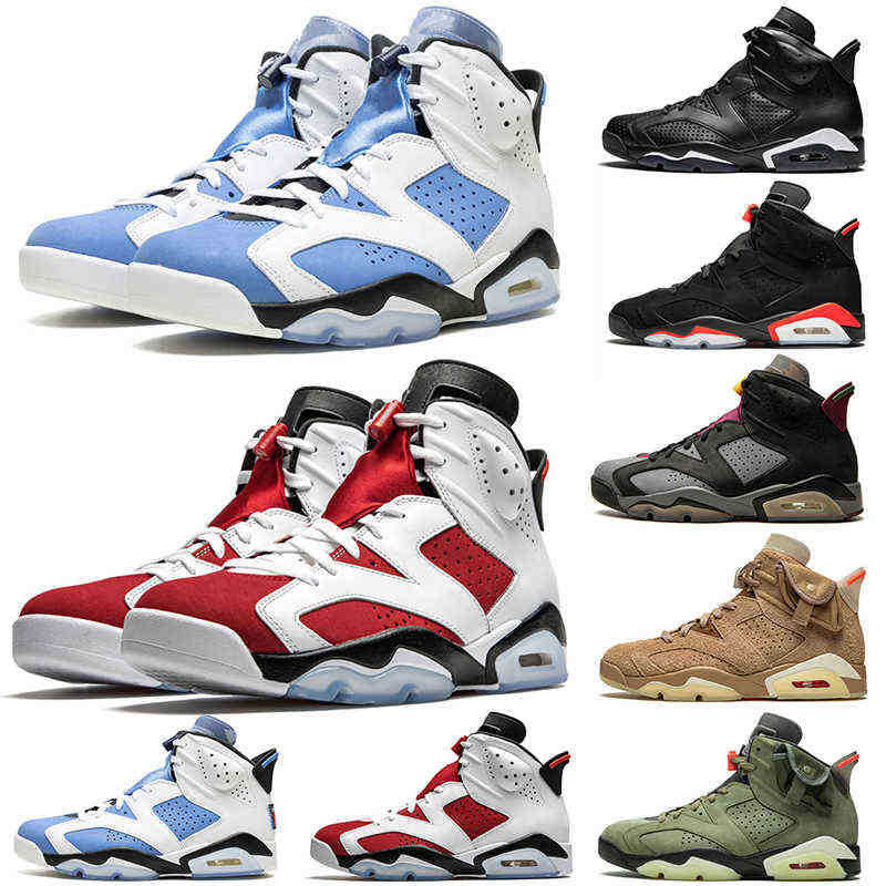 

DMP 6s Mens Basketball Shoes Millennial Pink Black Cat UNC Electric Green British Khaki Outdoor Men Sports Trainers, Mint foam