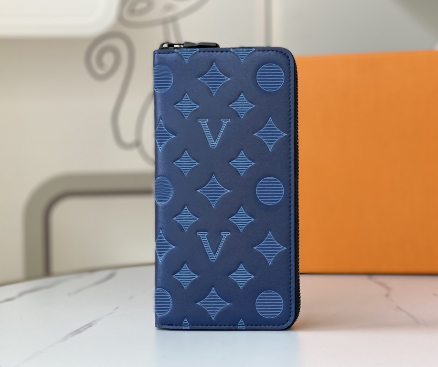 

Designer Brazza wallets luxury mens women purses embossed flower letter credit card holders fashion zipper long slim money clutch bags with box high-quality, 62902#embossed monogrames