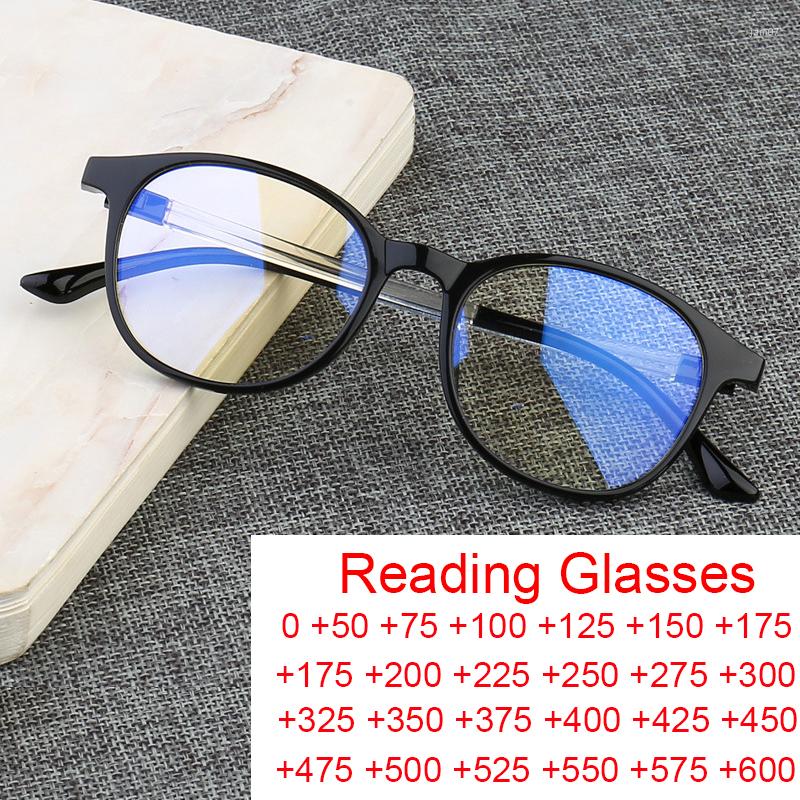 

Sunglasses Round Anti Blue Light Blocking Reading Glasses Women 2023 Luxury Designer Sexy Small Frame Diopter Presbyopic Eyewear Men 1 3