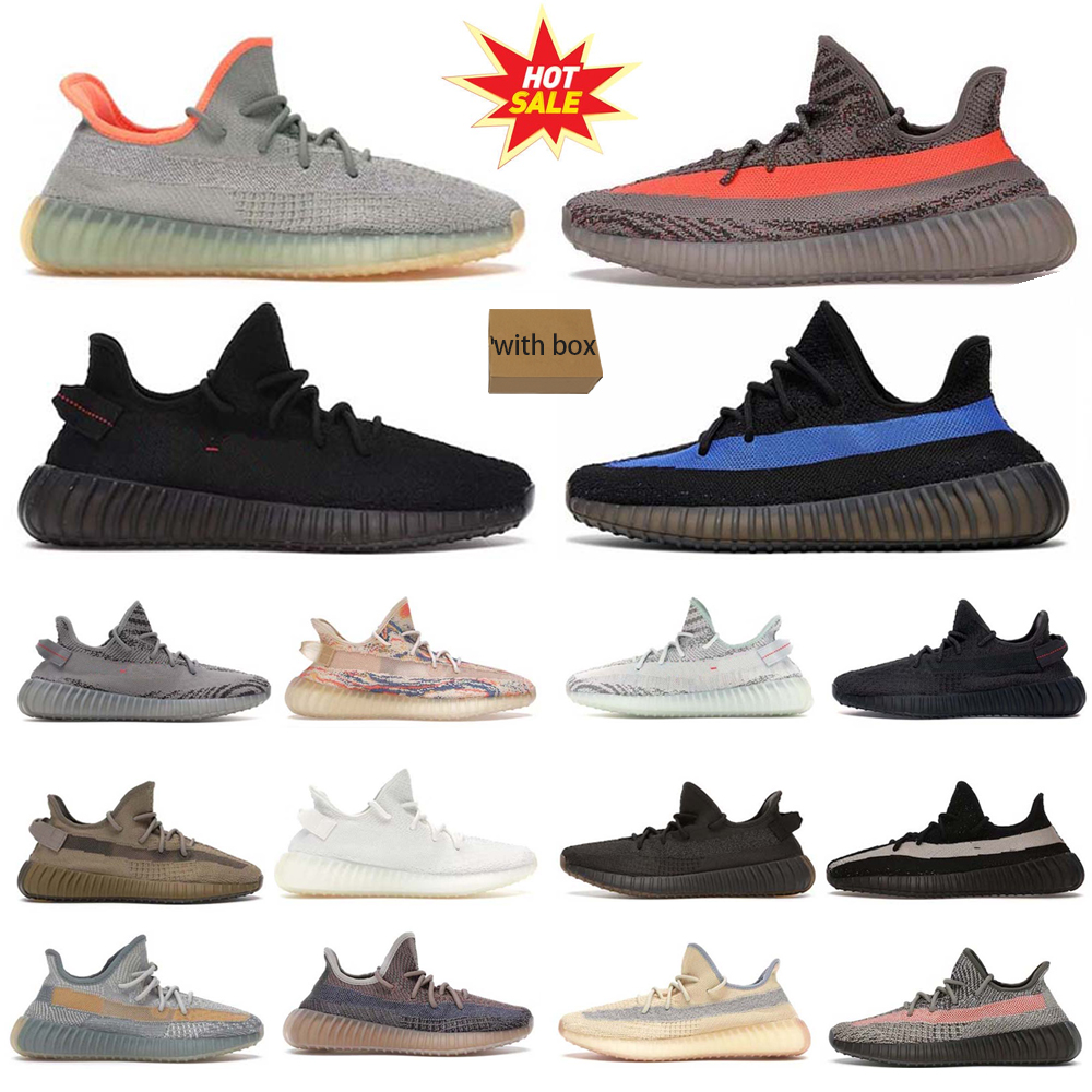 

running shoes sneakers casual Chaussures sports shoe runner Bone 2.0 Dazzling Blue MX Oat Tailgate Reflective Zebra Beluga Natural Cinder Carbon Yecheil with box, Red