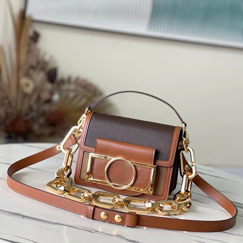 

Designer Bag Mini Crossbody Bag 10A Shoulder Bags Coated Canvas Chain Bags L205, M46537