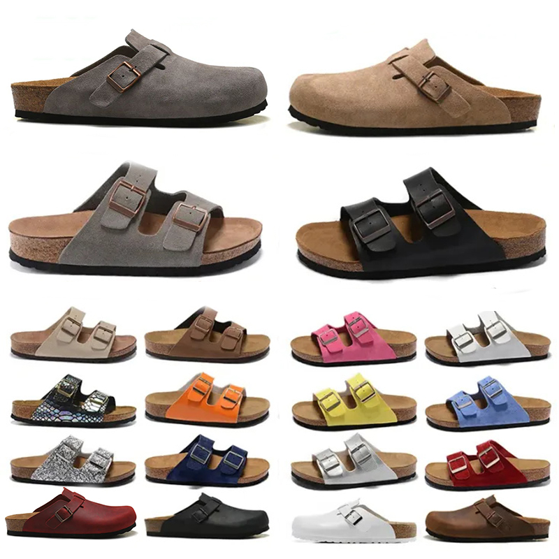 

Slippers Birkenstocks Designer shoes Boston Clogs Sandal Sneakers Clog Sandals Arizona Men Women Slides Pink Black White Suede Snake Leather, 10