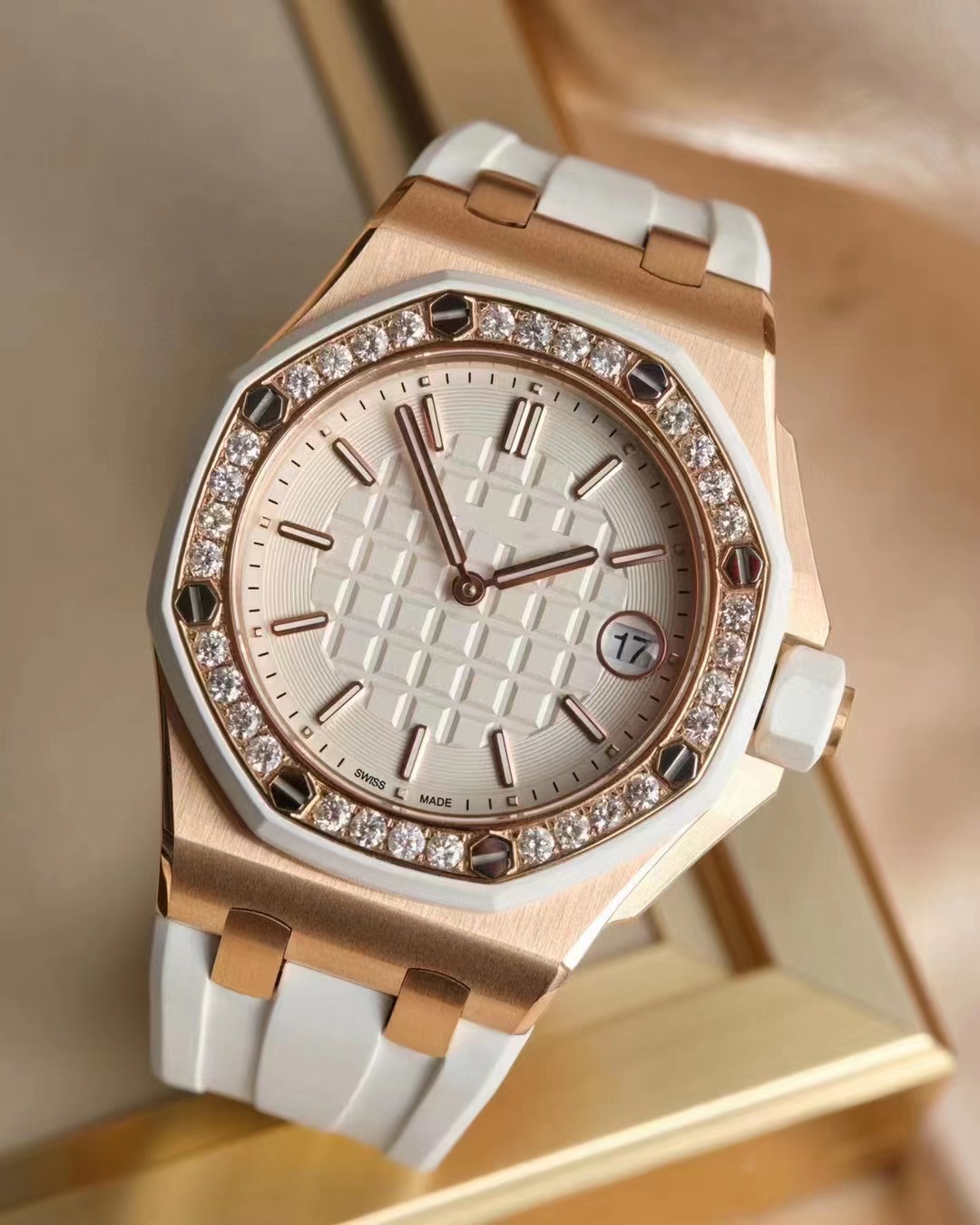 

AP women's Watch RoyalOak Offshore series new automatic quartz watch appearance temperament fashion 2022