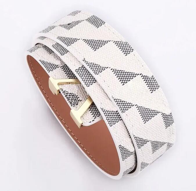 

Fashion Classic Men Designer Belts Womens Mens Casual Letter Smooth Buckle Luxury Belt 20 colors Width 3.8cm With box sizes 105 -120CM small