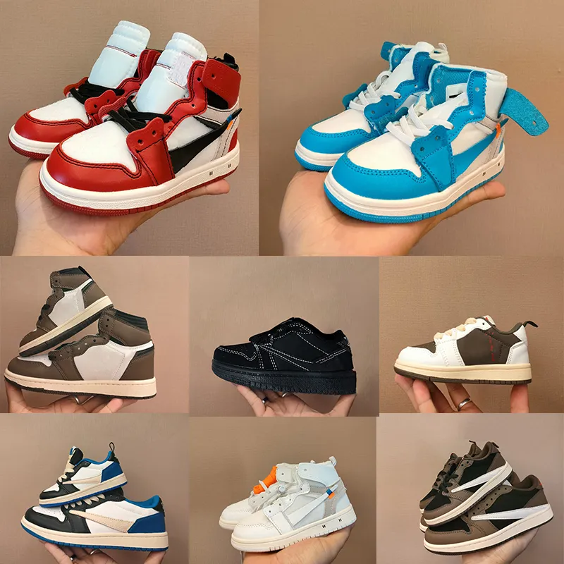 

Hot Infants Reverse Mocha T SC0TT Fragments Jointly Signed High lOW OG 1s Kids Basketball shoes Chicago 1 Infant UNC Sneaker Toddlers New Born Baby Children footwear, 100000