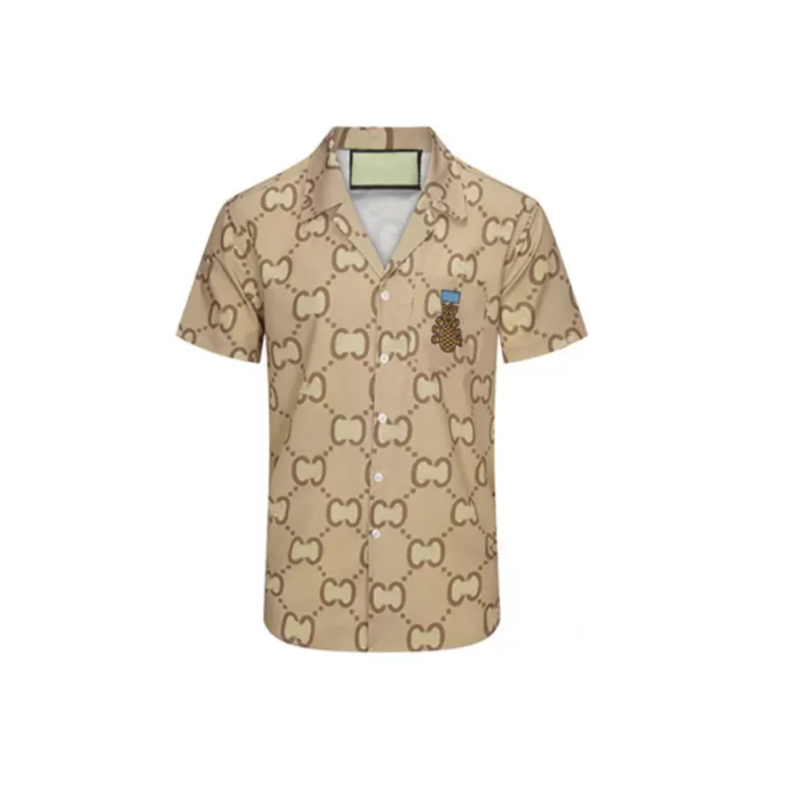 

classic Mens Designers Tracksuit Set luxury Fashion Hawaiian shirts Tracksuits pineapple print shorts shirt Short sleeve Suit BYZ9, Customize