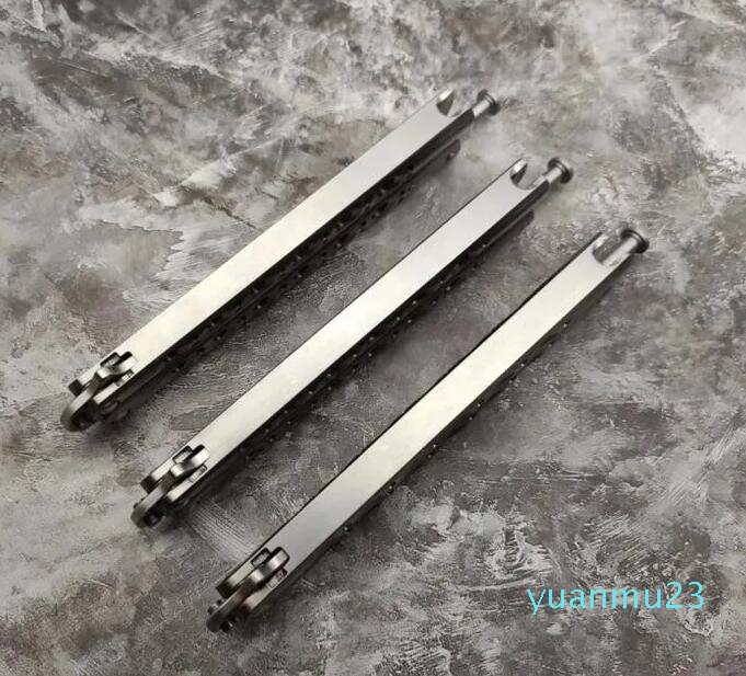 

Baliplus BM42 BM43 BM47 VG10 6 Holes Titanium Butterfly Trainer Training Knife Not Sharp Crafts Martial 55 Collection Knvies6334821