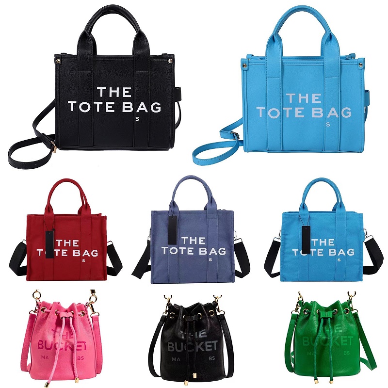 

Womens The Tote Bag Lady Men Designer Wallets Practical Large Capacity Plain Marc Jocob Shoulder Handbags Crossbody Casual Square Canvas Travel Bags, 26