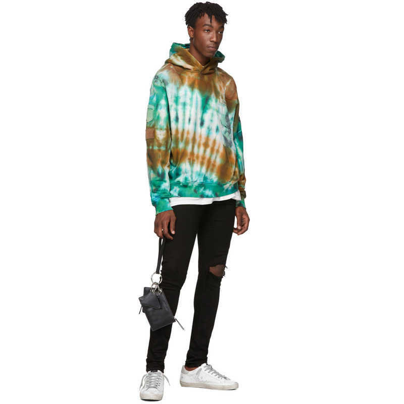 

Designer Clothing Luxury Casual Fashion Denim Pants Amiiri Casual Fashion Black Versatile Hole Cutting Fashion Slim Fit Slp Mens Denim Pants Distressed Ripped Skin