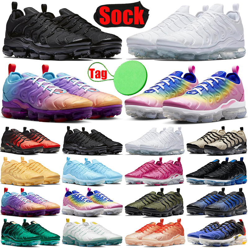 

tn plus tns men running shoes tnplus ultra triple black white Multi Gradient Swingman Cool Grey University Blue mens trainers sports sneakers runners, #35 pink spell 36-40