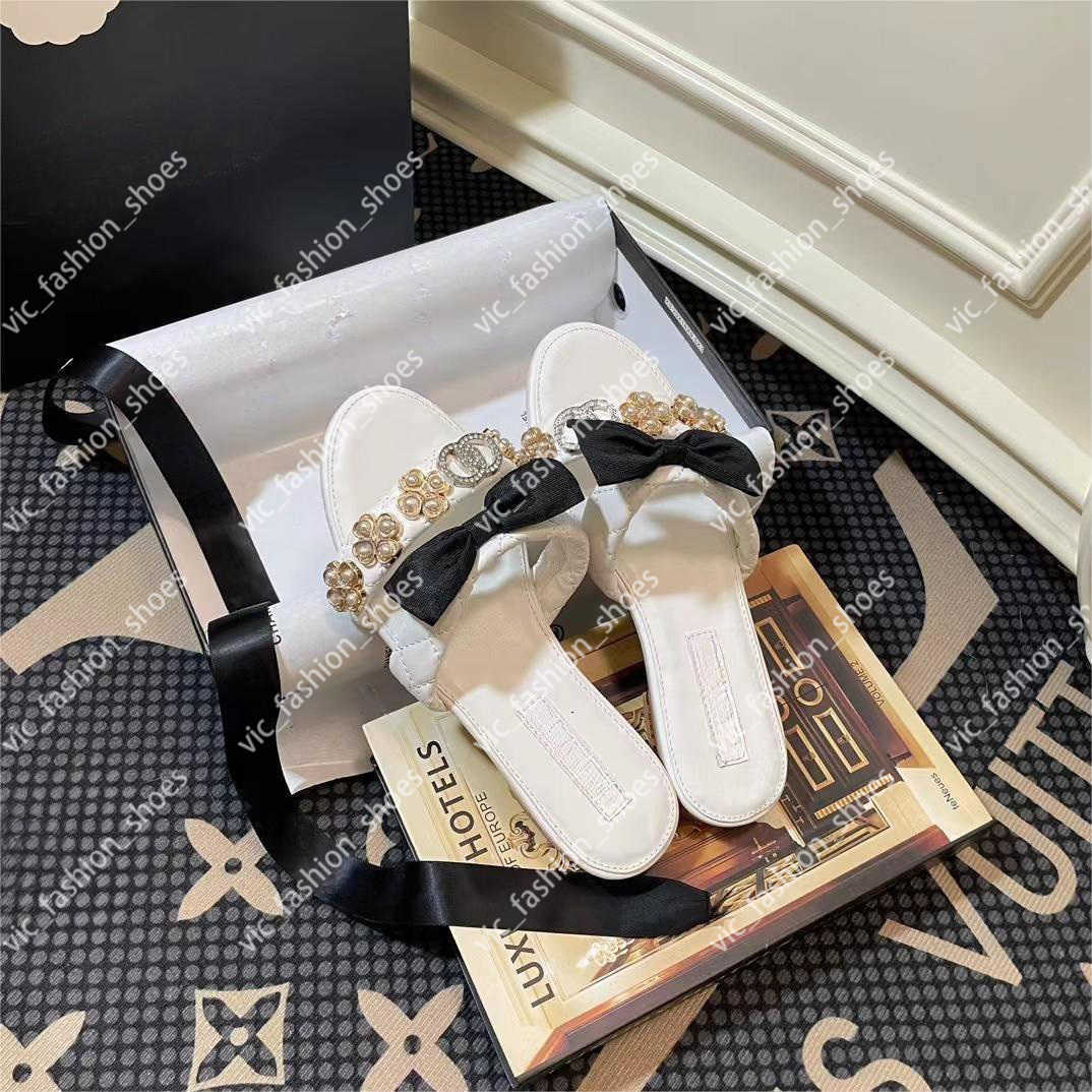 

2023 7A Top quality thick bottom designer slipper womans fashion high heel pantoufle sliders ladys summer indoor slippers outdoor Non-slip flat beach shoes sandals