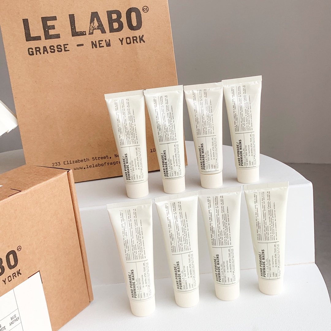 

Le Labo Hand Cream 55ml 8pcs Gift Box Santal Another Baie Bergamote Rose The Noir Basil Hinoki Hand Pomade Pommade Mains Cream 8 in 1 Discovery Set Fragrance Lotion