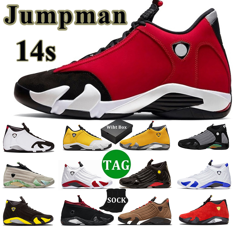

Men basketball shoes 14s jumpman 14 Gym-Red Hyper Royal Ginder Black-Toe Thunder Particle-Grey Winterized mens sports sneakers, 10