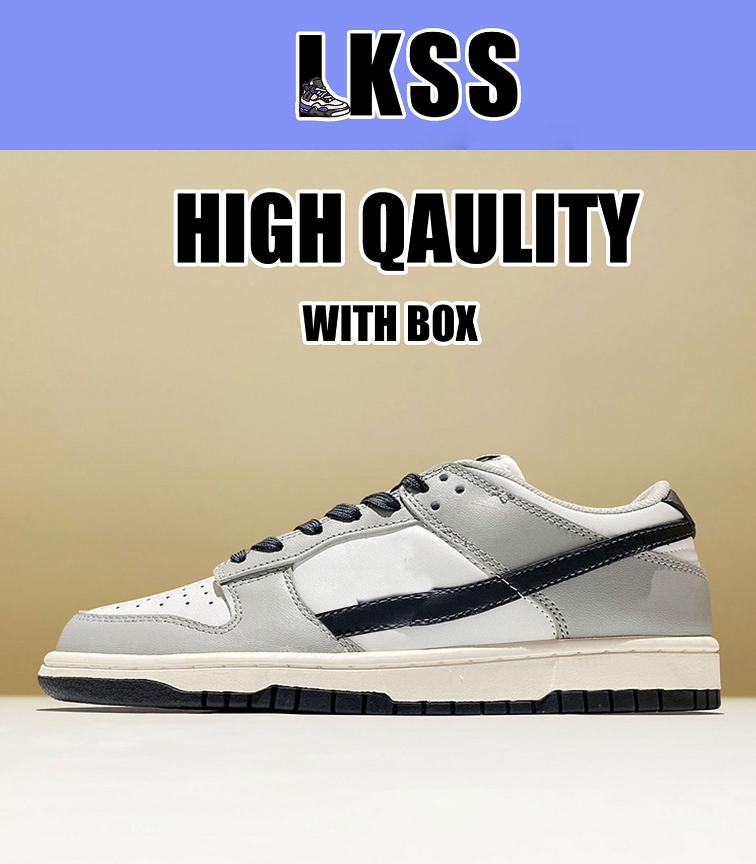 

LKSS Panada Dunky Skateboarding Sport Shoes OG Mens Basketball Sneaker Sports Sneakers DK028, As pic