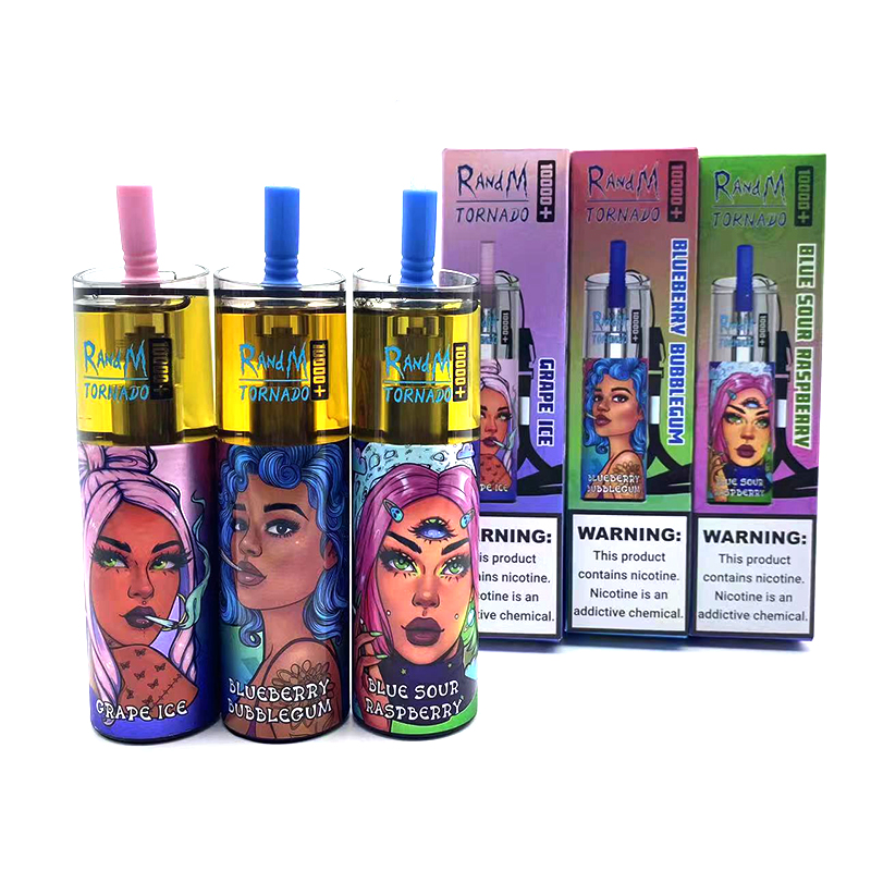 

RandM Tornado 10000 Puffs E Cigarette vape with CE FCC Certification