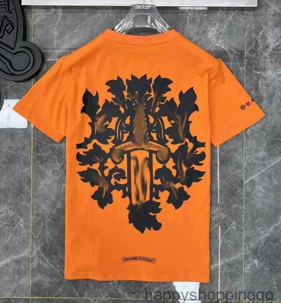 

Mens Classic t Shirt Heart Fashion Ch High Quality Brand Letter Sanskrit Cross Pattern Sweater T-shirts Designers Chromes Pullover Tops 2 FD73 17NII, 10