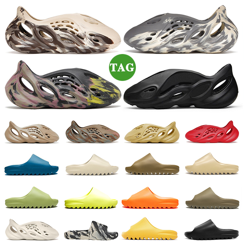 

Designer Sandals Men Woman slider Foam Runner Mineral Green Onyx Pure Slippers Slide Ochre Bone Resin Clog Desert Ararat runr slides shoe 36-46 foams foamrunner, 26