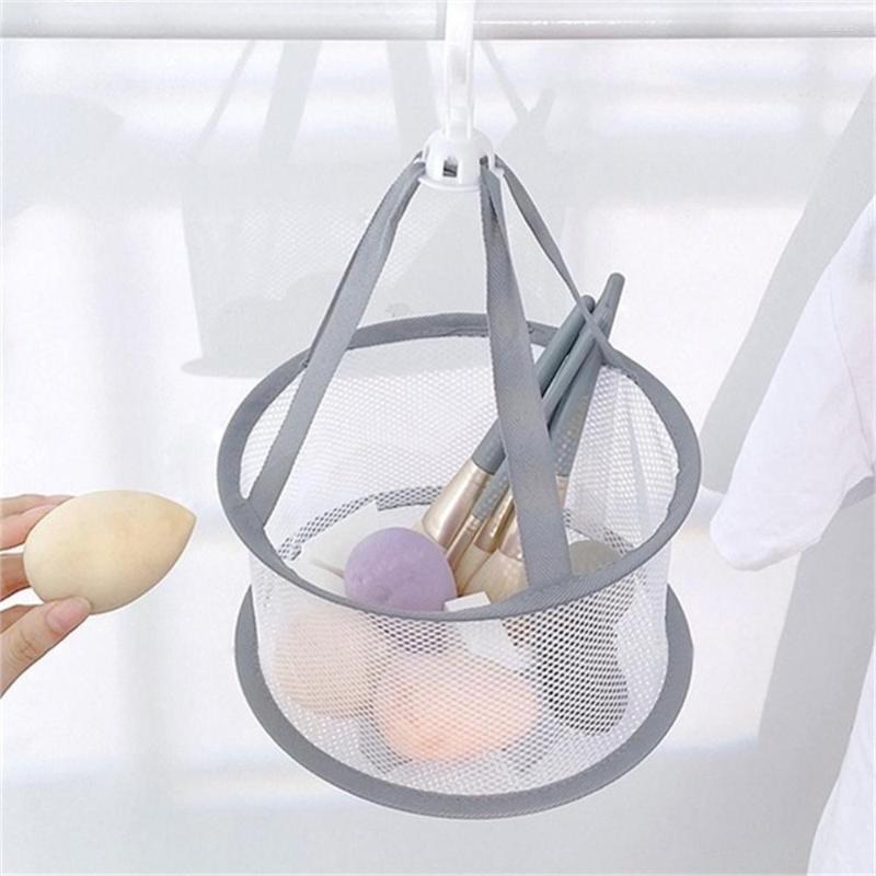 

Makeup Brushes Mini Drying Net Bag Beauty Basket Brush Clothes Egg Quick Accessorie