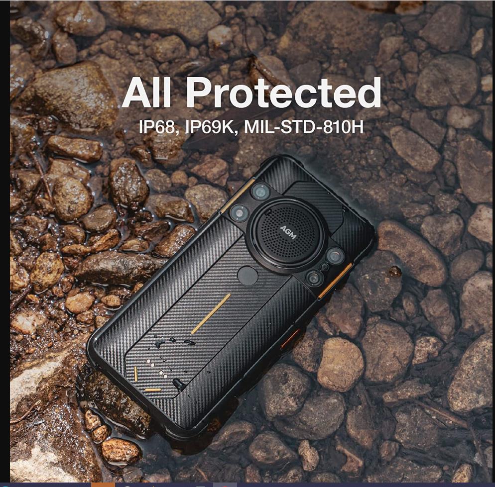 

LDM Day Shipping AGM M7 Rugged Phone IP68 Waterproof 2.4 Inch Small Size 4G Agm 3G&4G smartphone 108