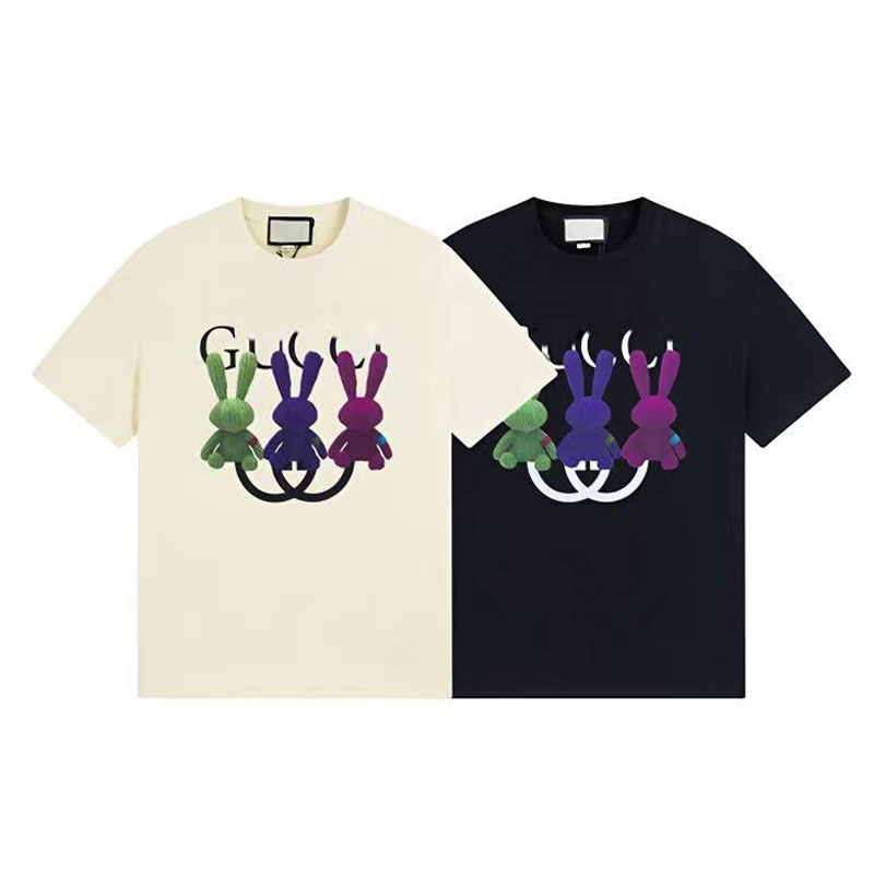 

2023 Summer New Fashion Luxury Short Sleeve t-Shirt Round Neck Cotton Letter Classic Short Sleeve Unisex t-Shirt, 001