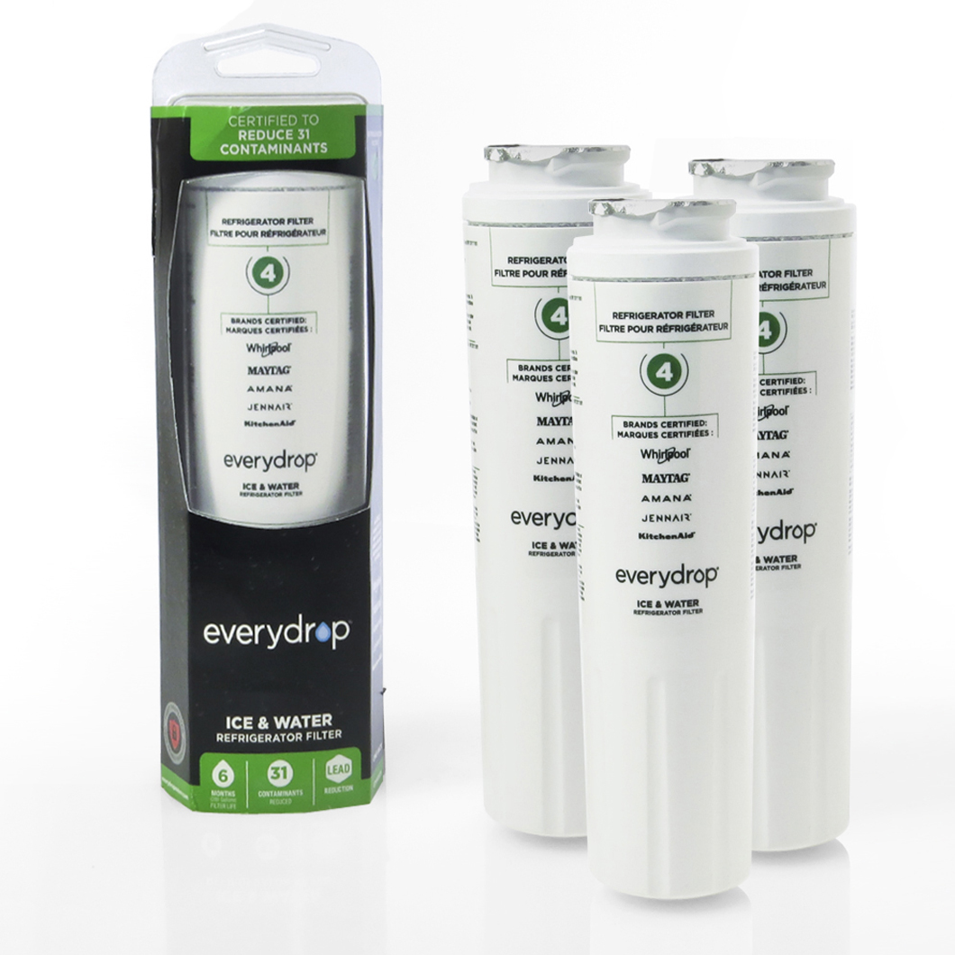 

everydrop by Whirlpool Ice and Refrigerator Water Filter 4, EDR4RXD1 -(3 Pack)