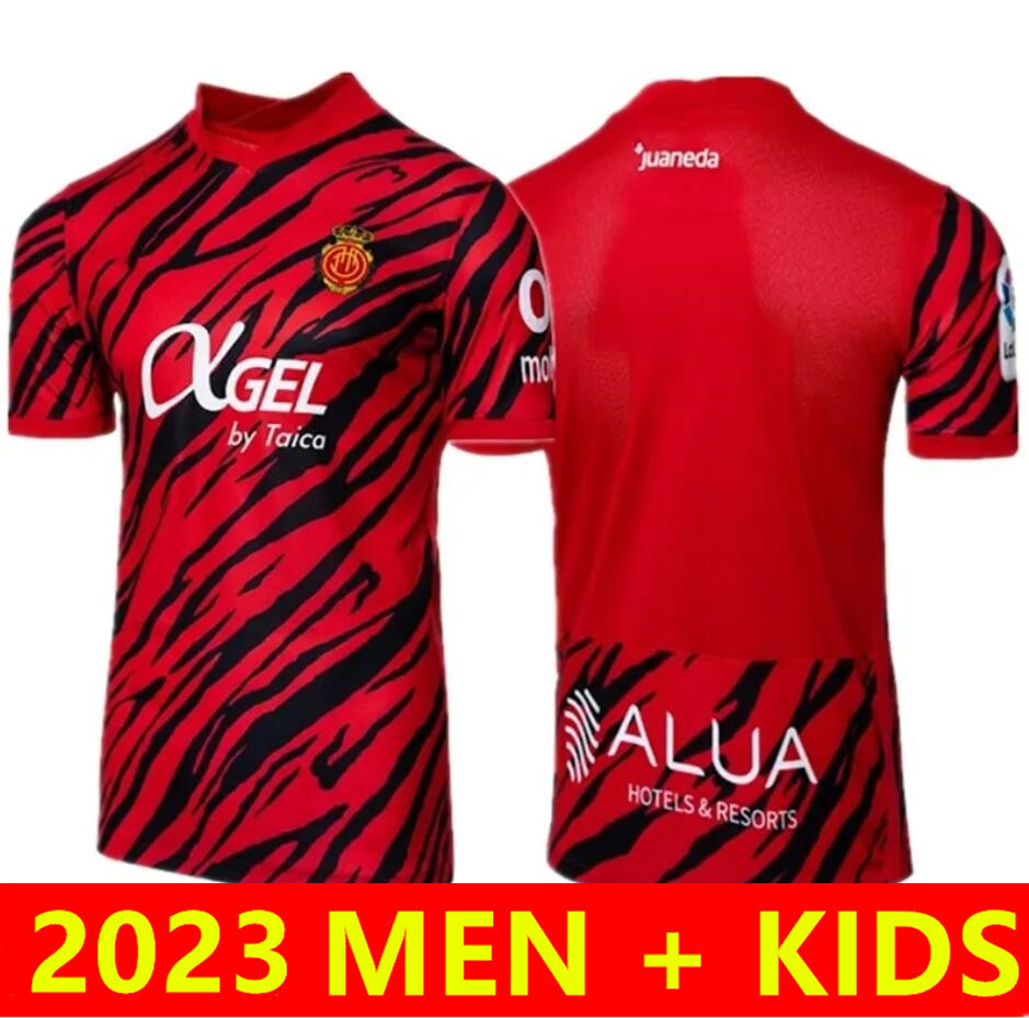 

2023 RCD Mallorca Soccer Jerseys SANCHEZ ABDON A. RAILLO VALJENT MURIQI BABA GRENIER 22/23 Mens Home Away kids kits Football Shirt, 22 23 home men