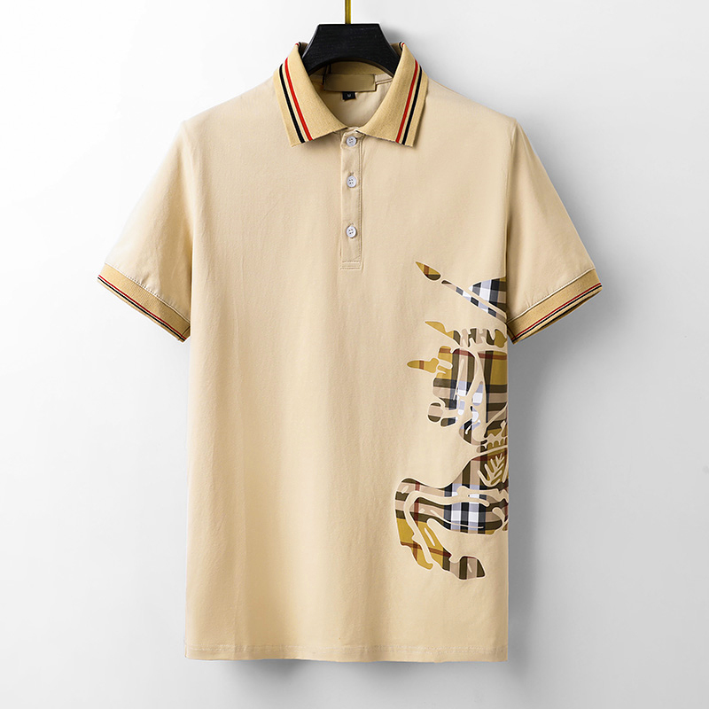 

Luxury Casual designers men Womens Polo T Shirts Mens burr Tops Fashion Letter Embroidery Tshirts Clothing Short Sleeved Polos shirts Plus Size M-3XL 2023, 02