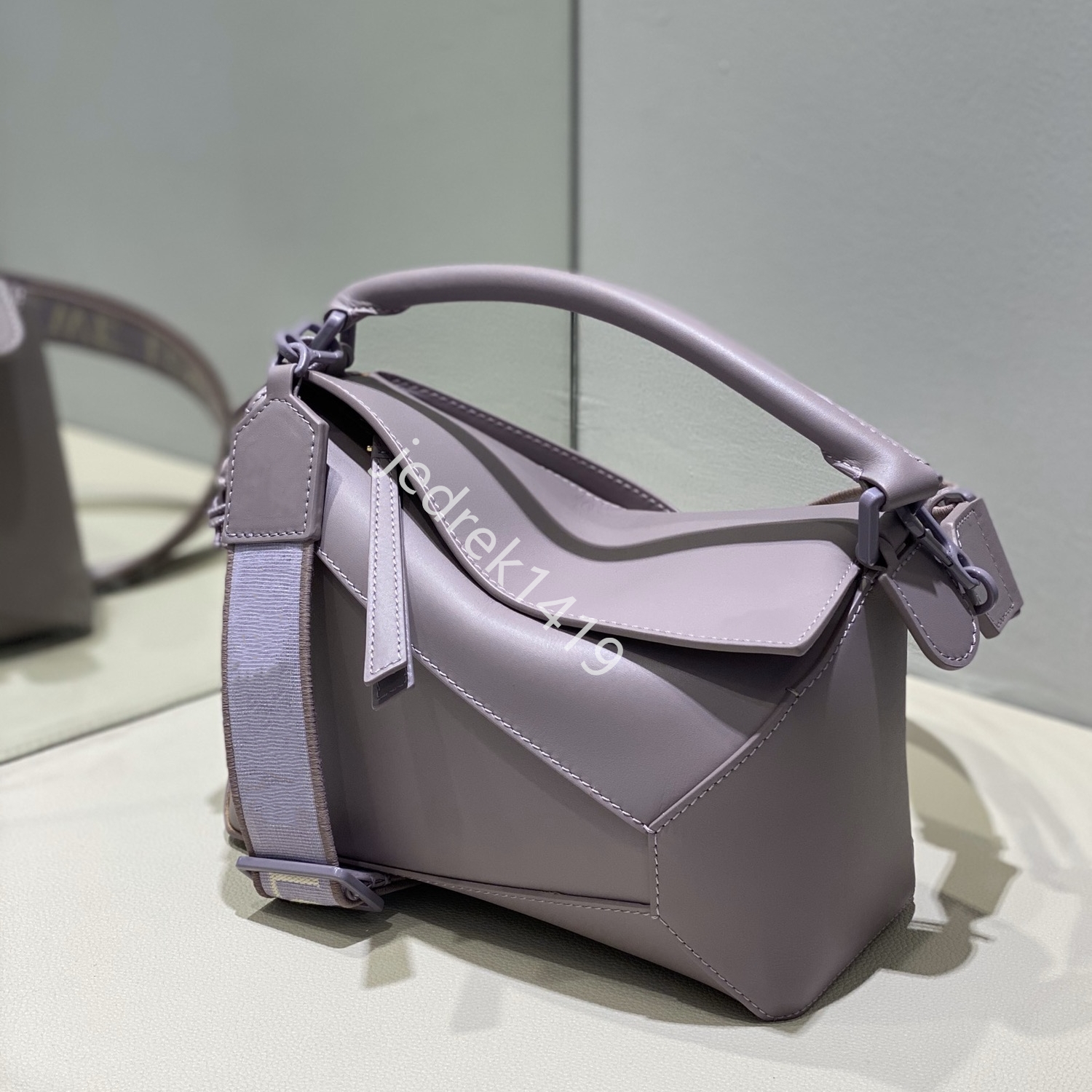 

10A geometry Crossbody bags Geometric solid Shoulder bag Luxury designer Puzzle handbags cowhide Anagram embossing zipper tote bag high-capacity Togo wallet, #16