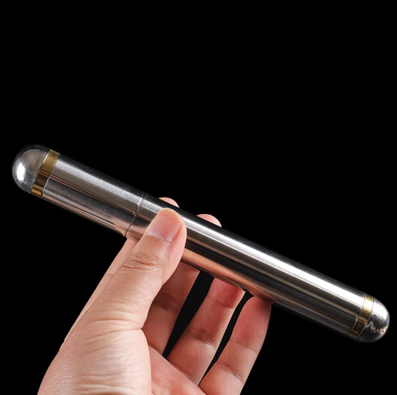 

Smoking Pipes Gold-plated stainless steel cigar tube single tube cigar tool accessories