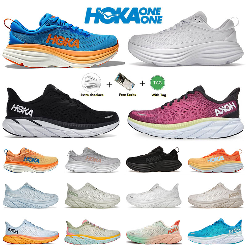 

Hoka ONE ONE Clifton 8 Carbon x2 Running Shoes Platform Dhgate Bondi Black White Cloud Mist Blue Sand Mens Women Outdoor Sports Hokas Sneakers 36-45, 28