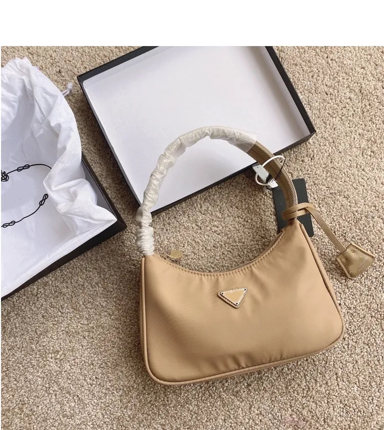 

3 piece hobo purse man and womens Luxurys Designers bags high quality handbags cleo nylon chain lady handbag crossbody shoulder wholesale totes fashion clutch bag, Orange