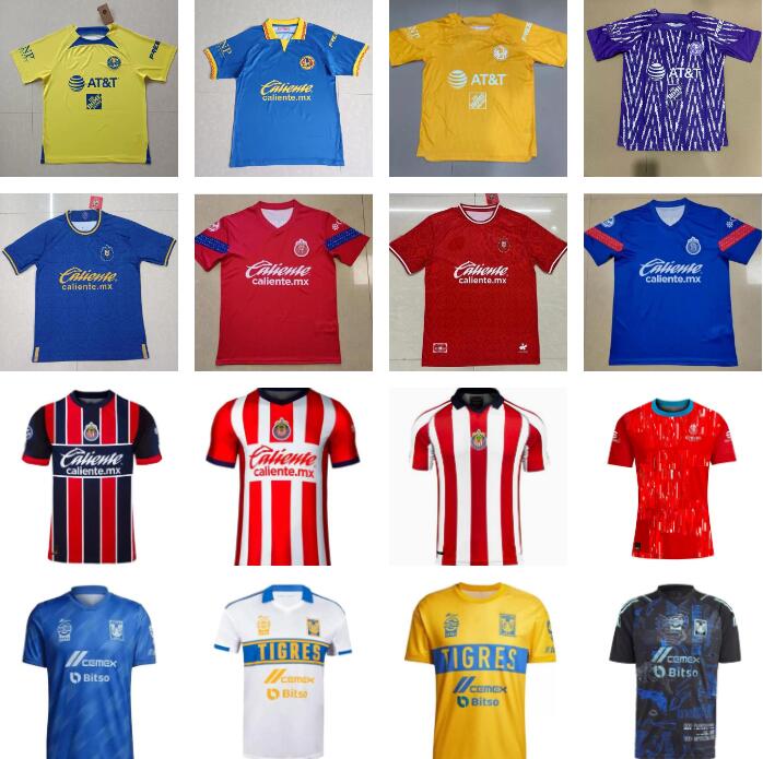 

2023 2024 Chivas de Guadalajara Soccer Jerseys 200th years anniversary Tigres UNAM 22 23 24 America LIGA MX I. BRIZUELA A. VEGA J. SANCHEZ . FLORES football shirt t