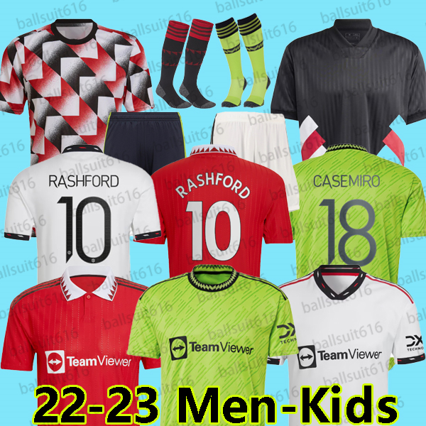 

RASHFORD Soccer Jerseys  23 Al Nassr RONALDO SANCHO Eriksen ANTONY Martinez Shirt Kit CASEMIRO ELANGA GARNACHO MANS BRUNO UTDS MARTIAL FERNANDES Football Kits