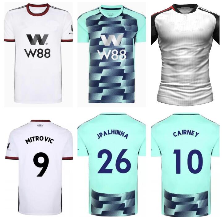 

22 23 24 CAIRNEY Mitrovic SOCCER JERSEYS Home away 2022 2023 2024 camiseta de futbol KEBANO WILSON MUNIZ J. Palhinha ROBINSON men kids kit FOOTBALL shirts Uniform tops