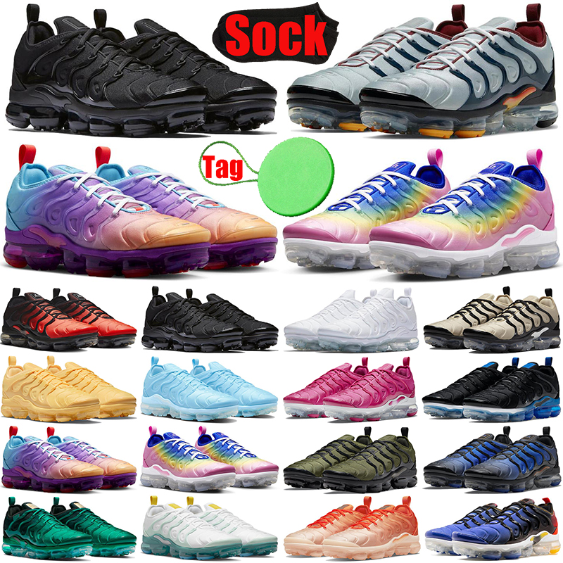 

tn plus tns men running shoes tnplus ultra triple black white Multi Gradient Swingman Cool Grey University Blue mens trainers sports sneakers runners quality, #18 ice blue 40-47