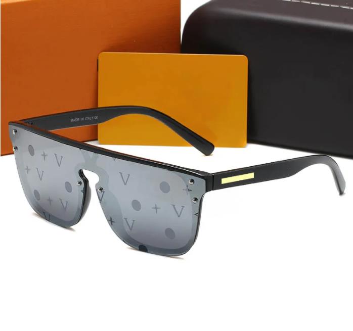 

Flower Lens Sunglasses with Letter Designer Brand Sun Glasses Women Men Unisex Traveling Sunglass Black Grey Beach Adumbral